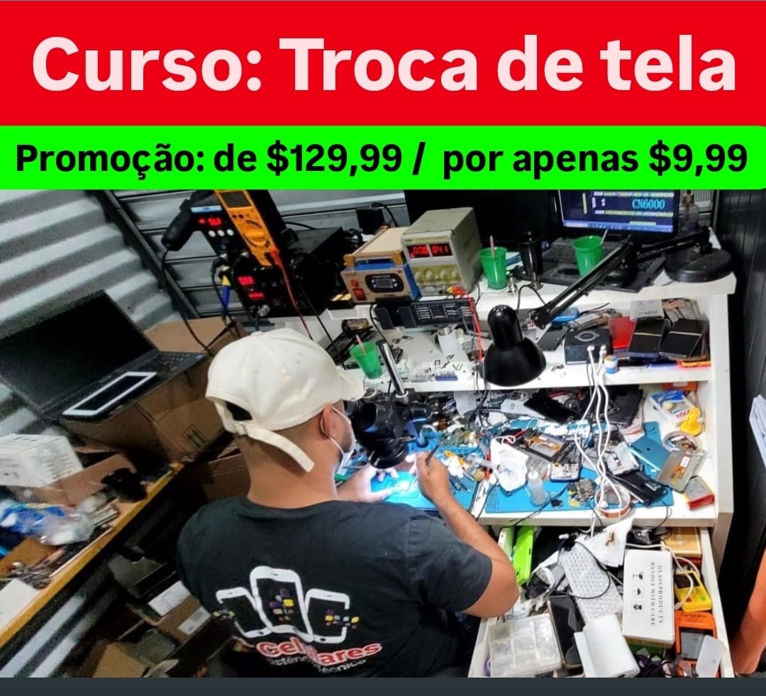 curso: Troca de tela ( O jeito mais simples, fácil e pratico )